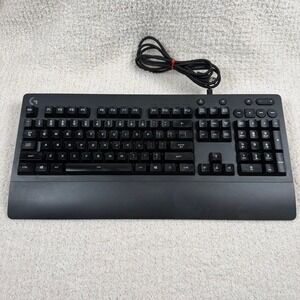 Logitech G213 Prodigy RGB Gaming‎ Keyboard Wired USB Black TESTED